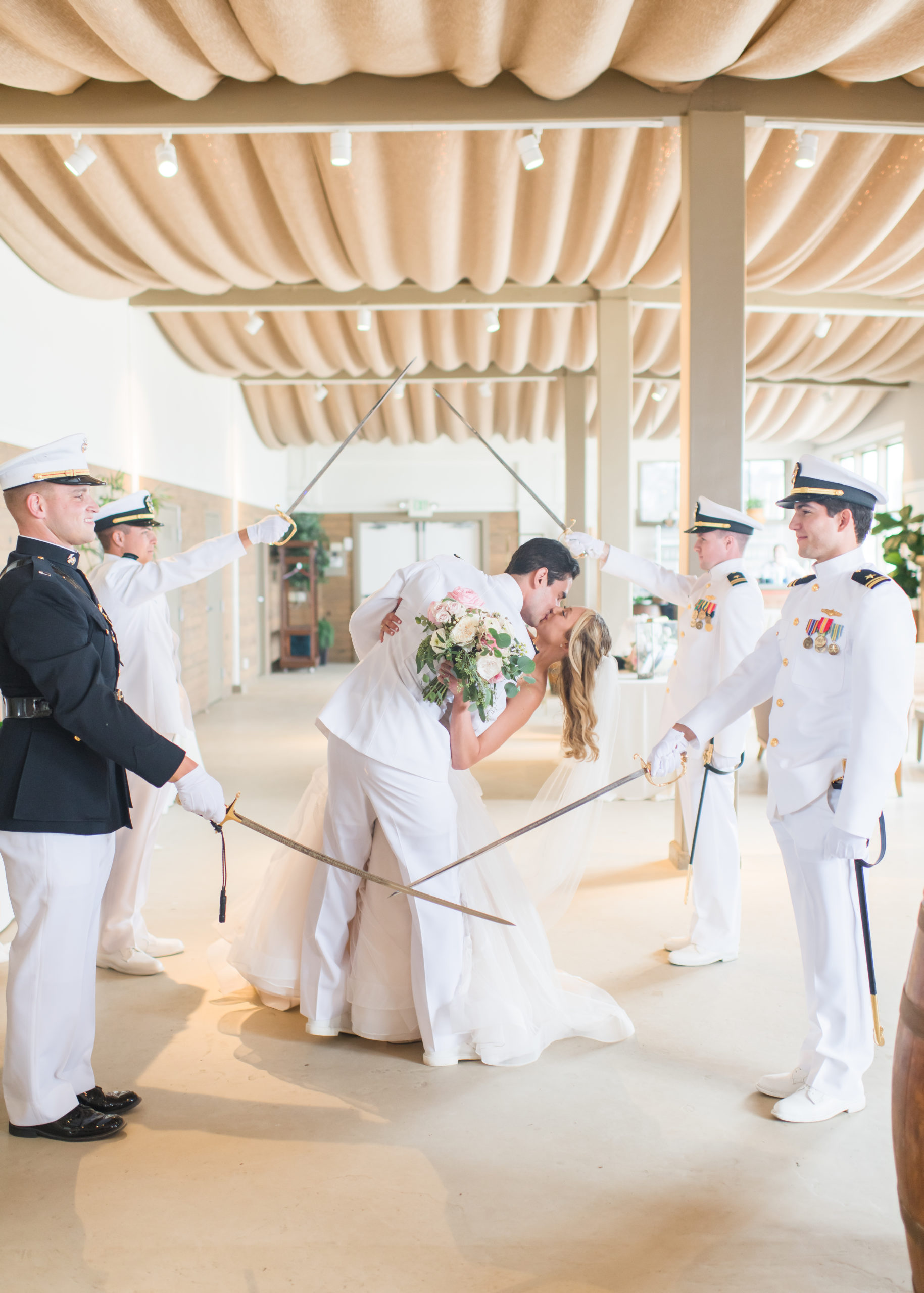 Military Wedding in Monterey California