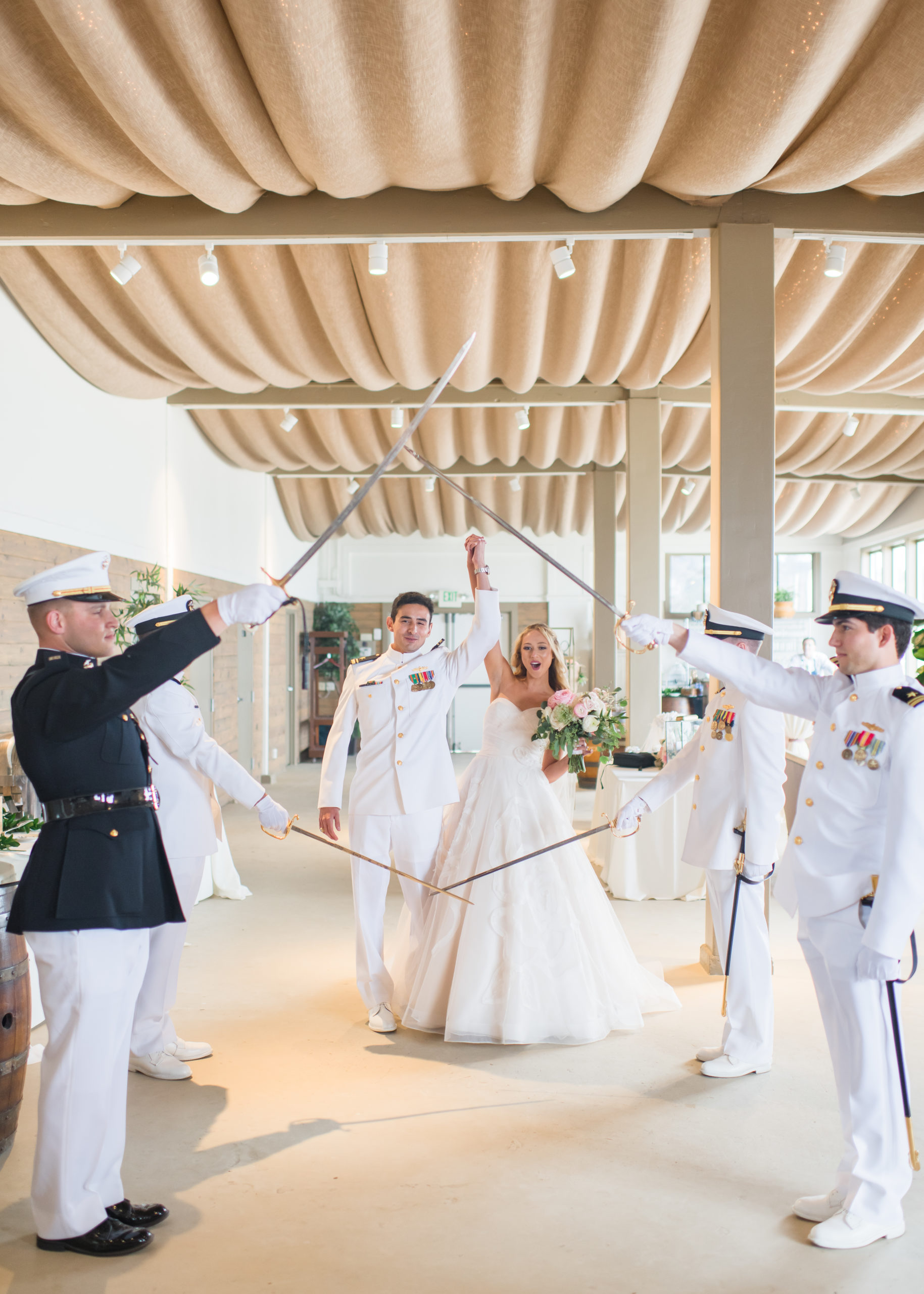 Military Wedding in Monterey California