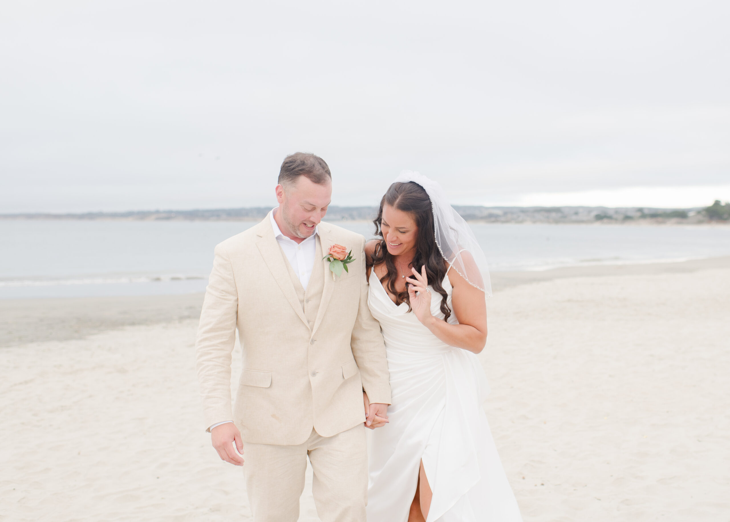 Monterey Beach Station Wedding