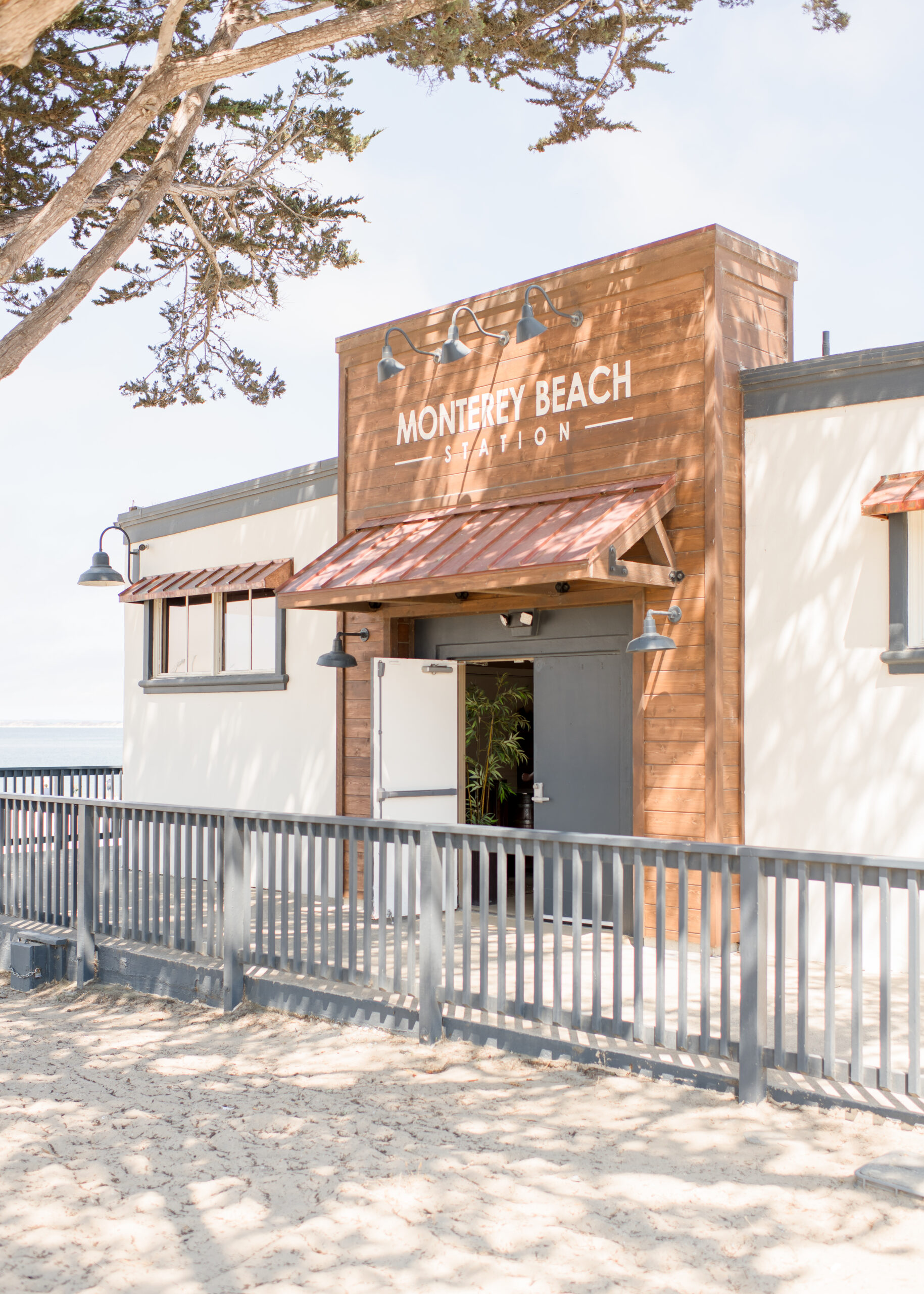 Monterey Beach Station Wedding