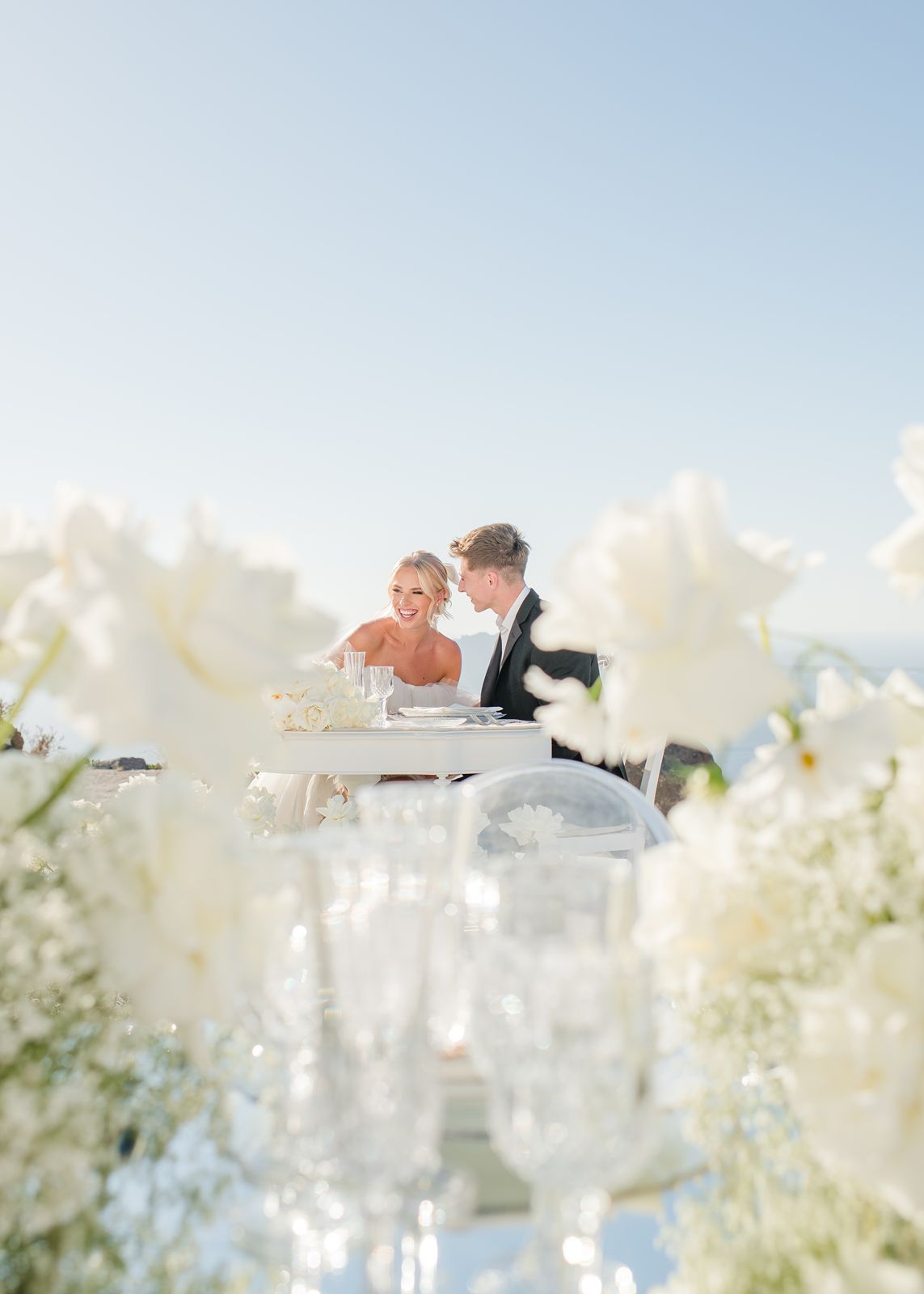 Santorini wedding pictures