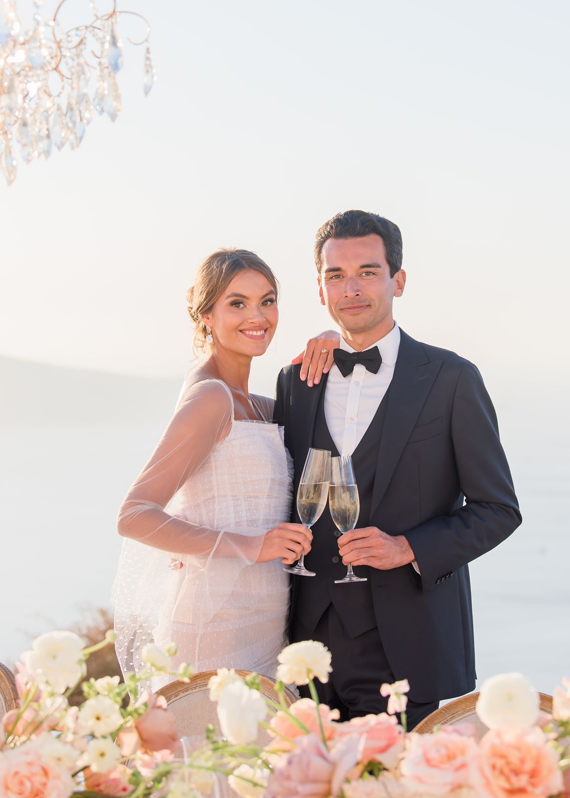 santorini wedding pictures