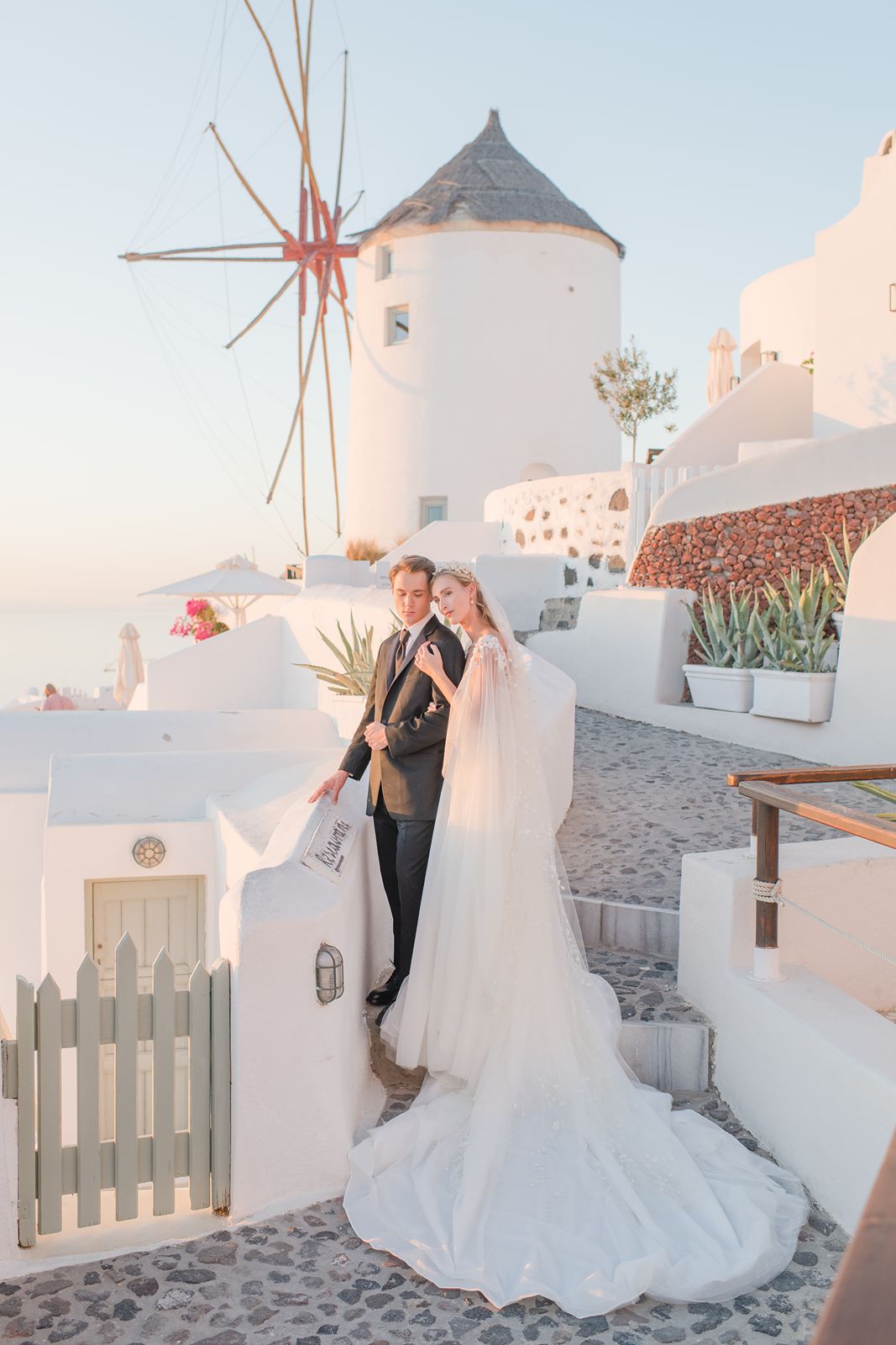 Santorini wedding pictures