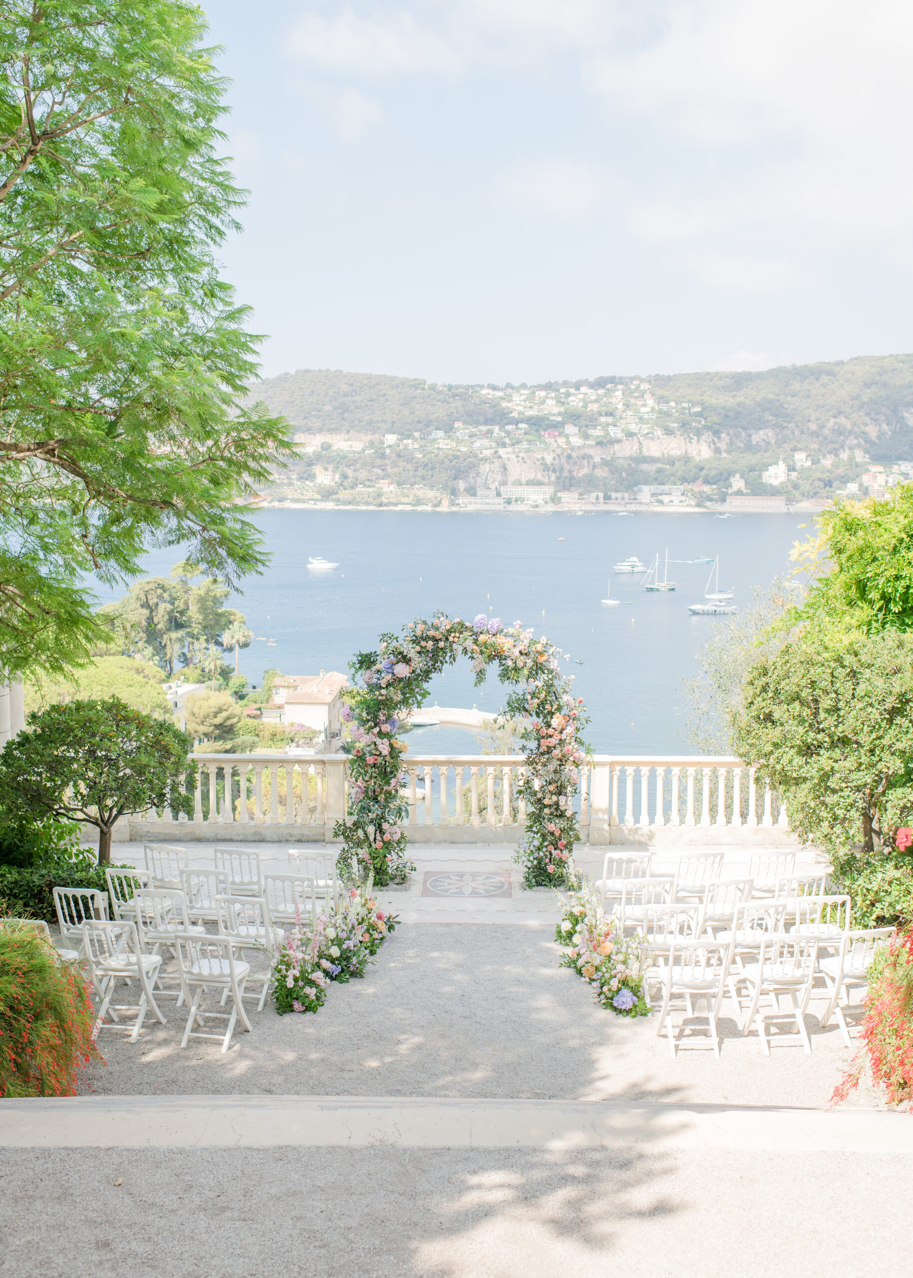 wedding flower arch