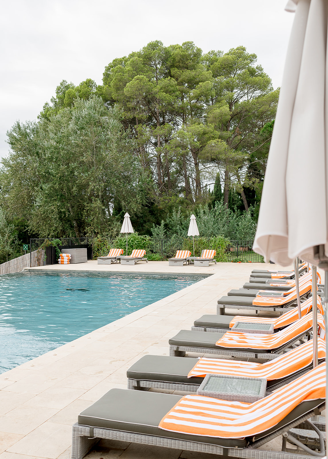 Chateau Les Carrasses Wedding Pool party