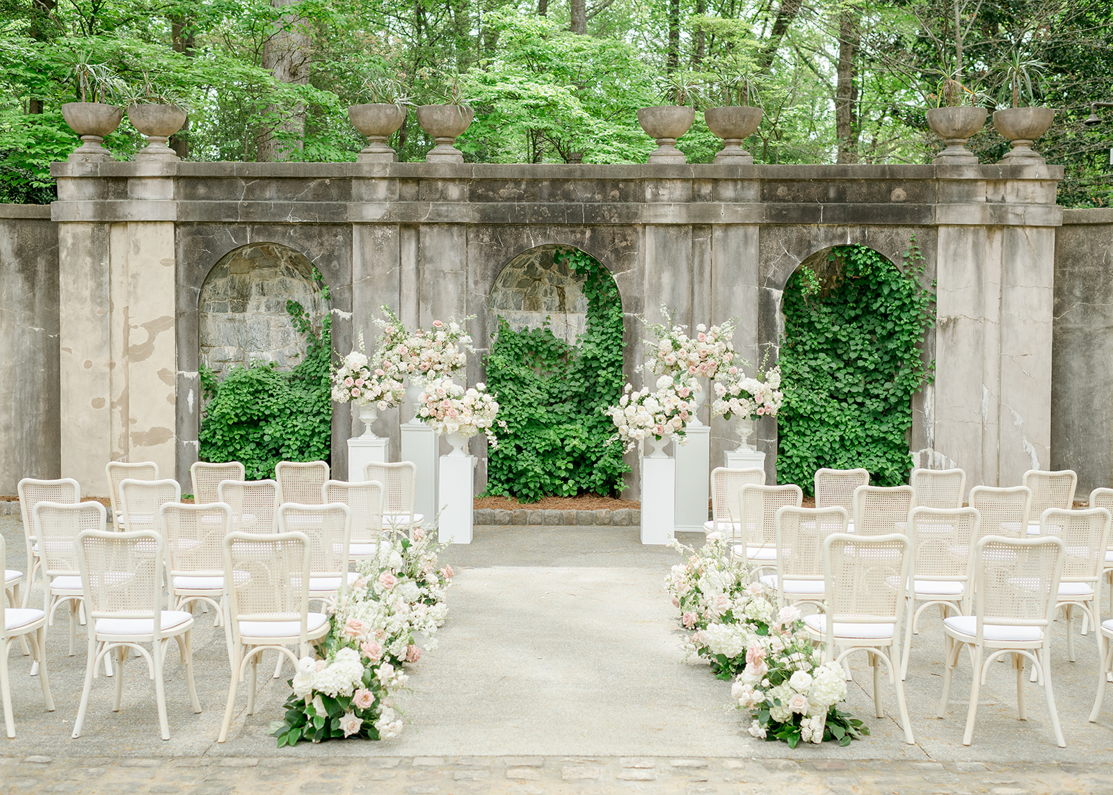 Swan House Wedding Ceremony
