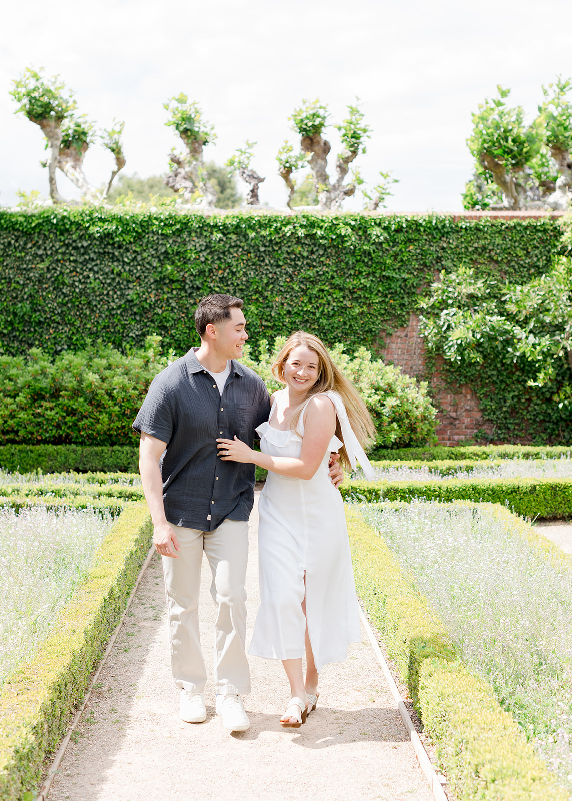 Filoli Gardens Engagement Photos