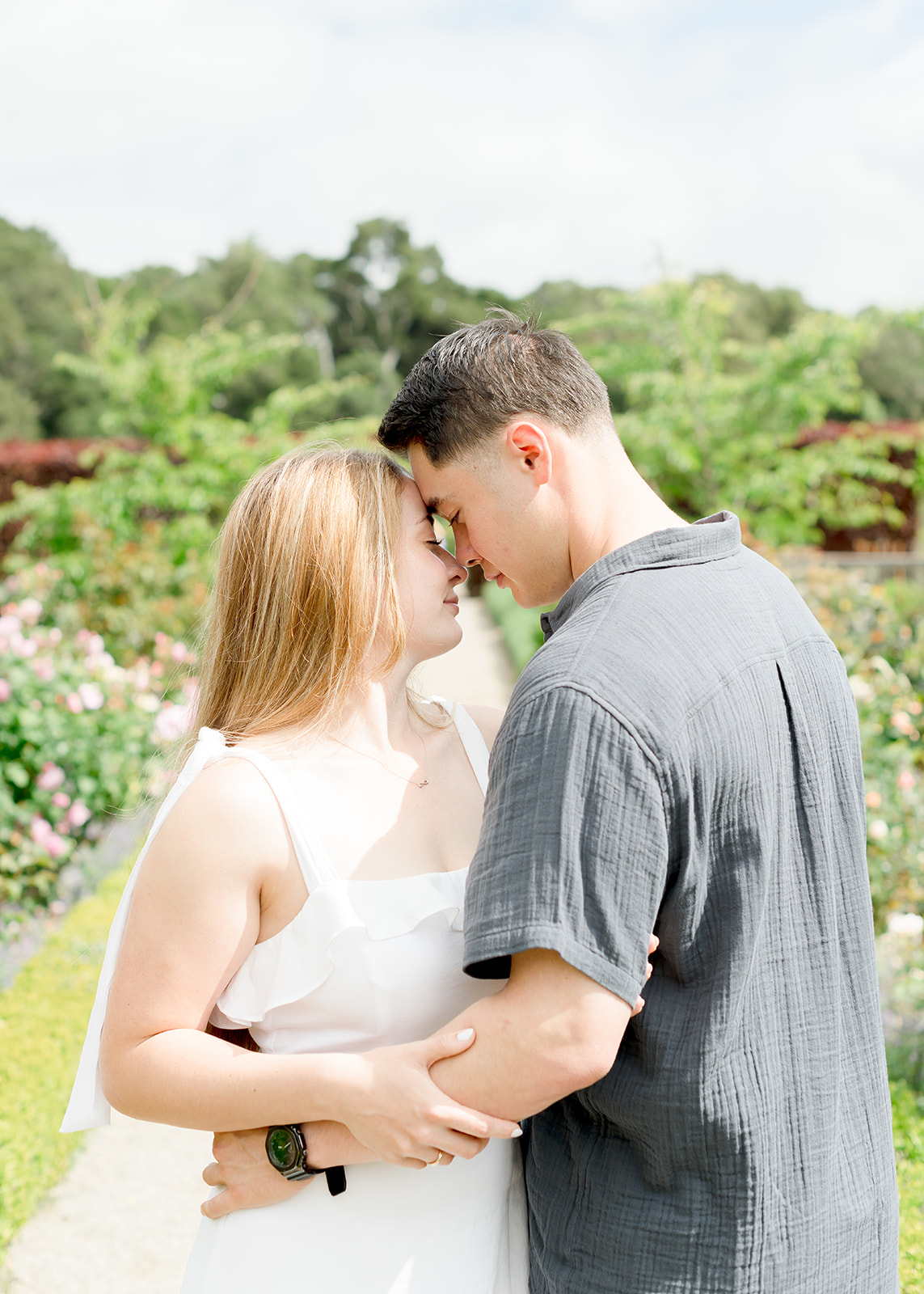 Filoli Gardens Engagement Photos