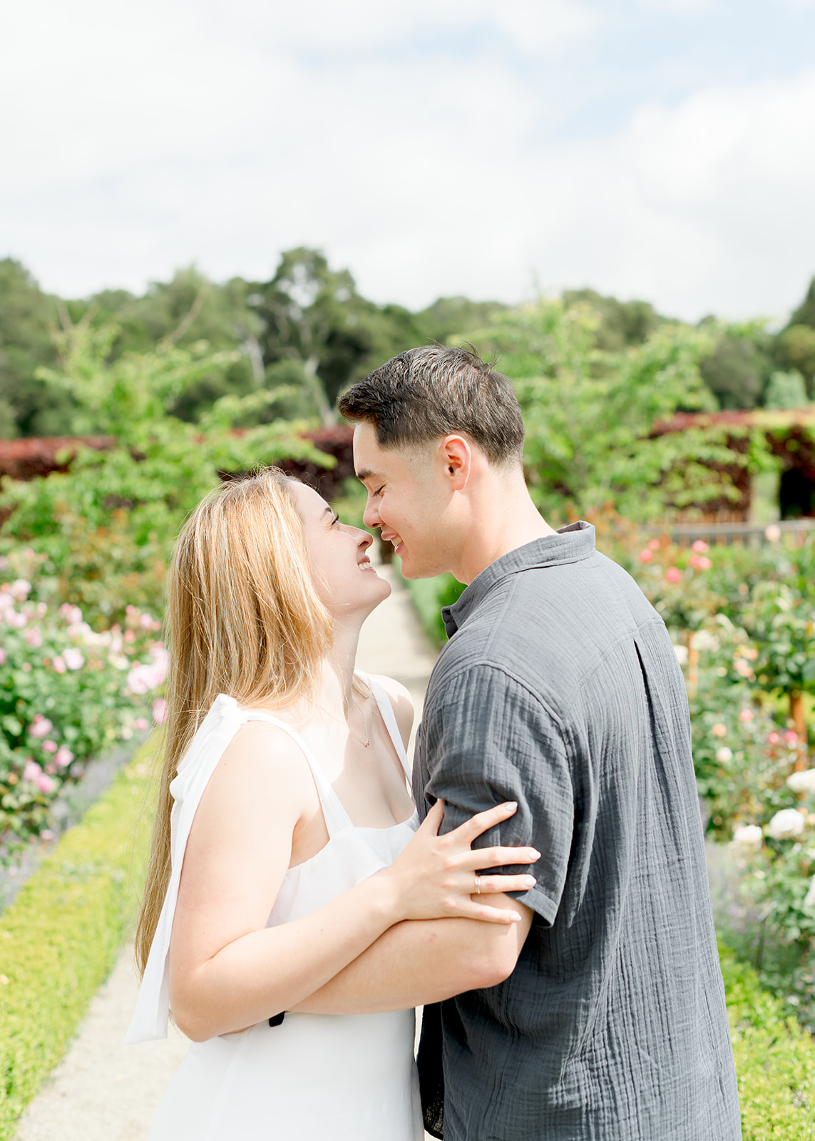 Filoli Gardens Engagement Photos