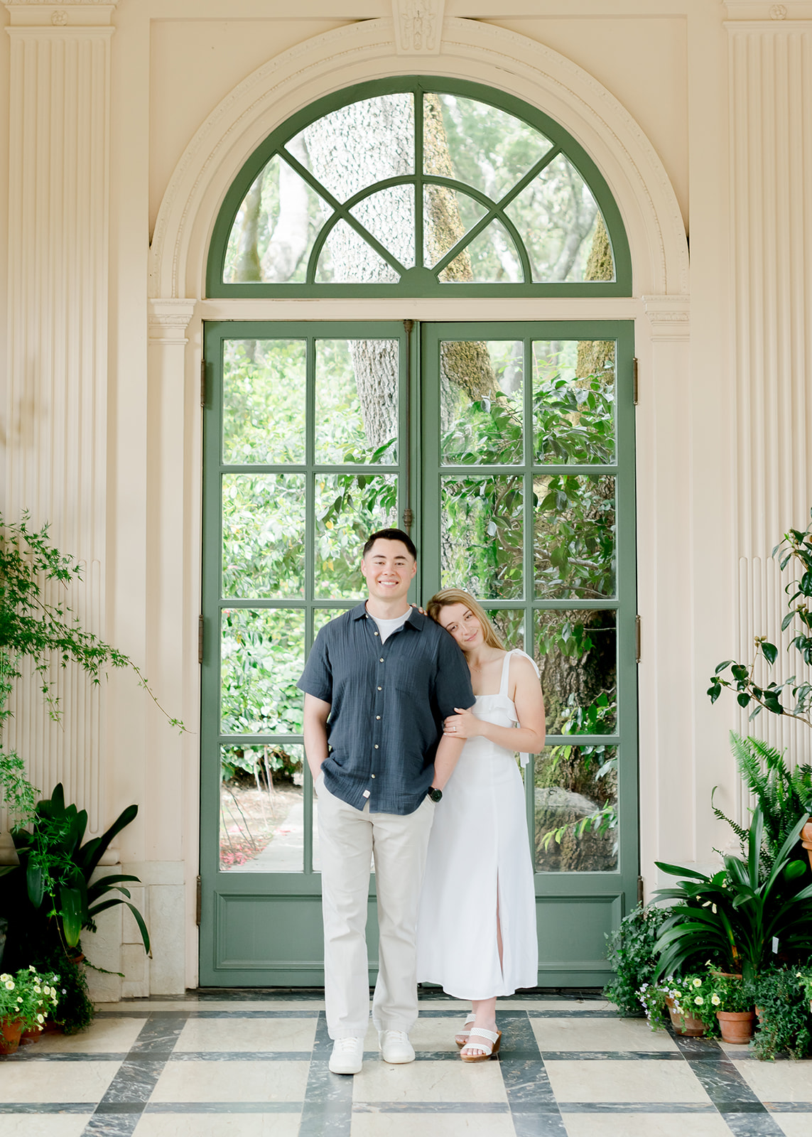 Filoli Gardens Engagement Photos