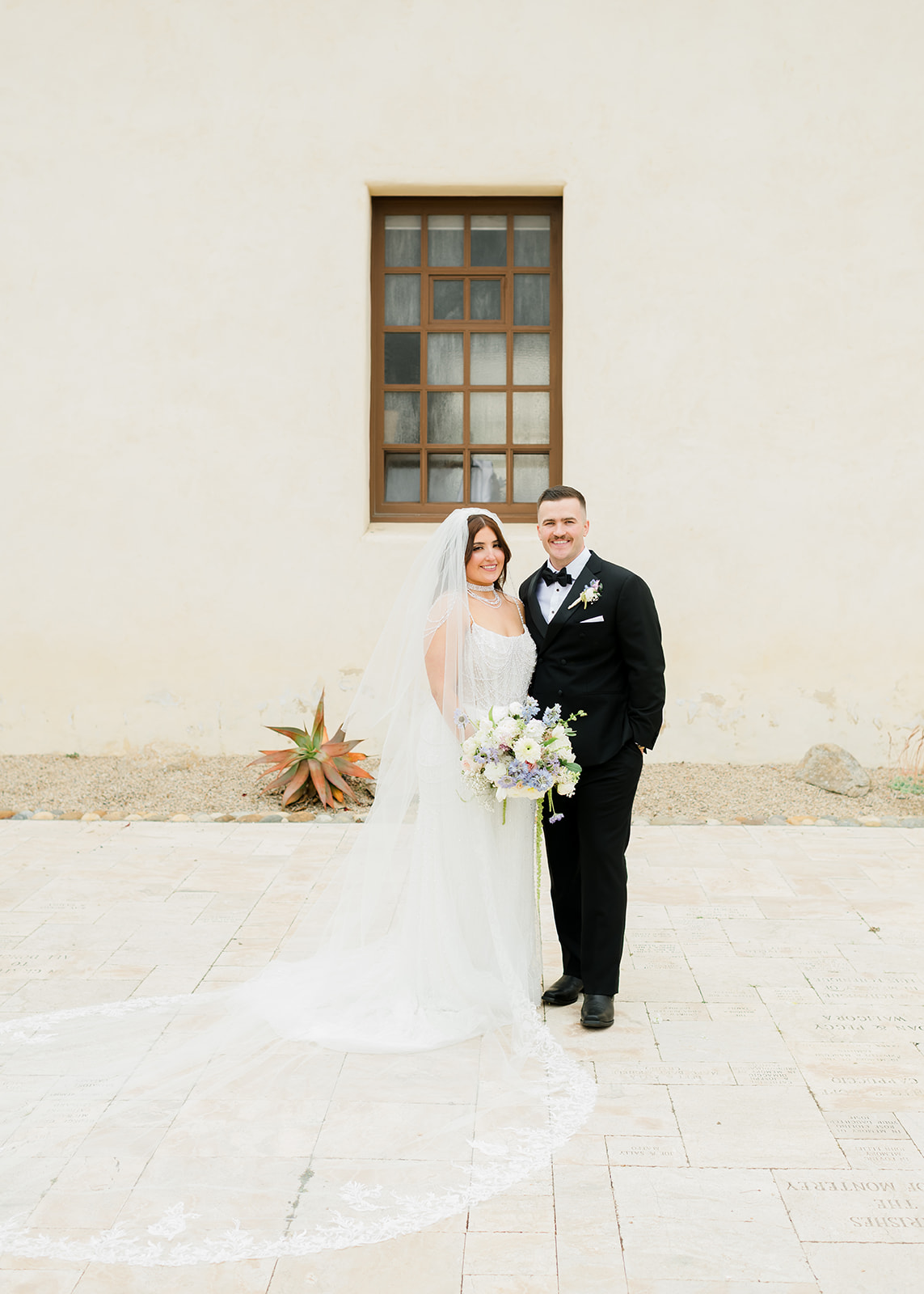 Monterey California Wedding bride and groom