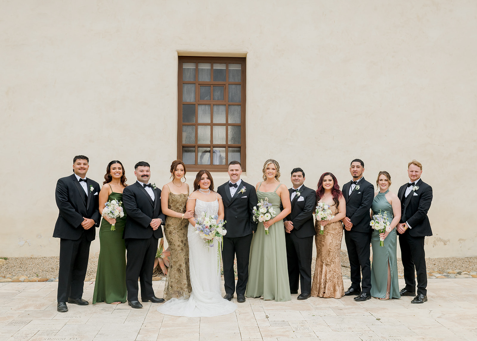 Monterey California Wedding Party