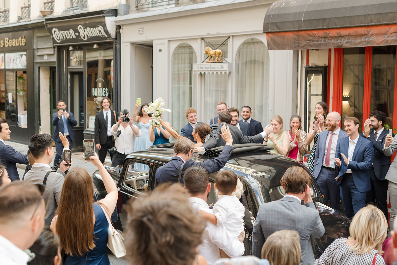 Wedding in Paris France