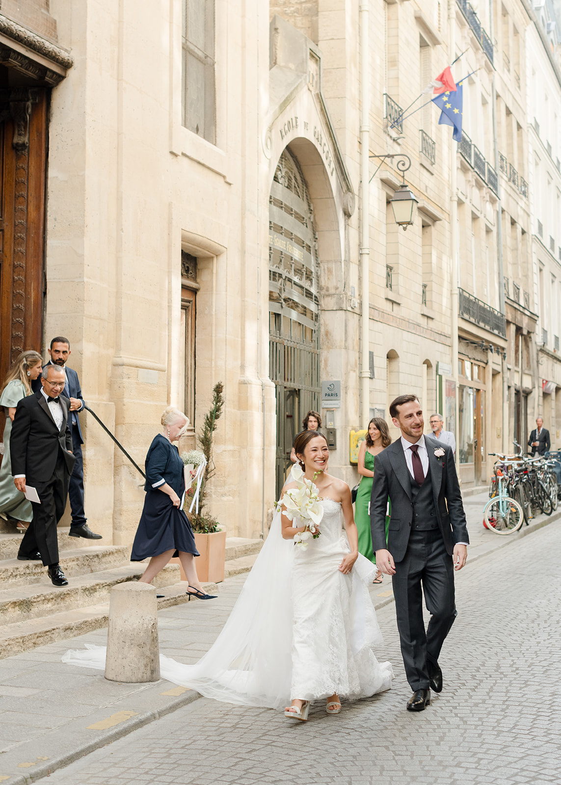Wedding in Paris France